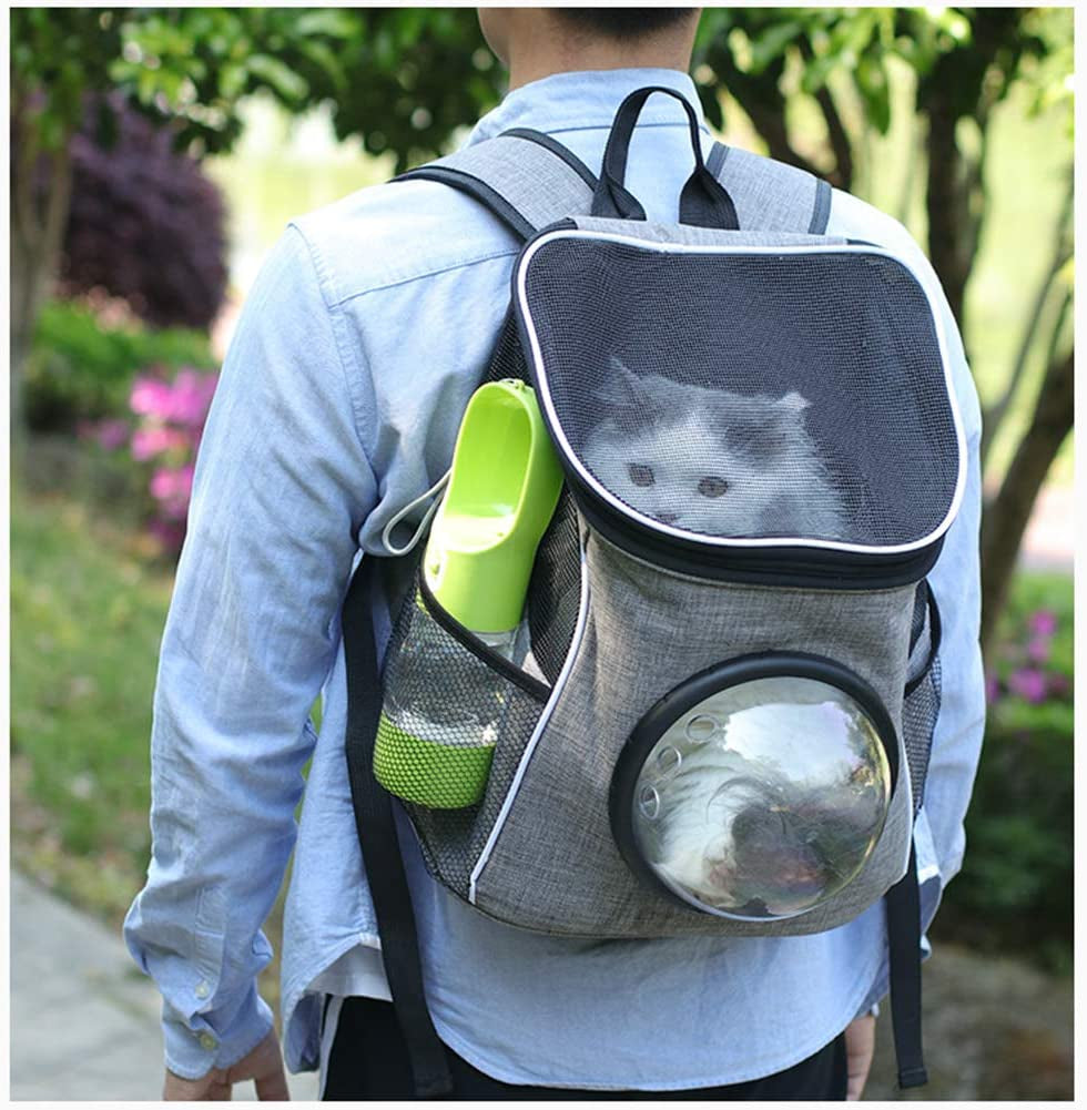 Leak-Proof Portable Dog Water Bottle – Travel Dispenser with Food Container