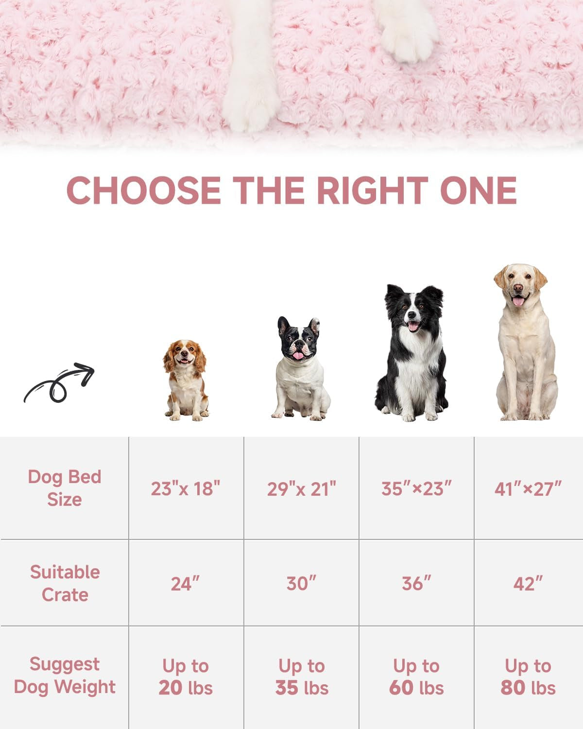 SoftPaws Crate Comfort Bed