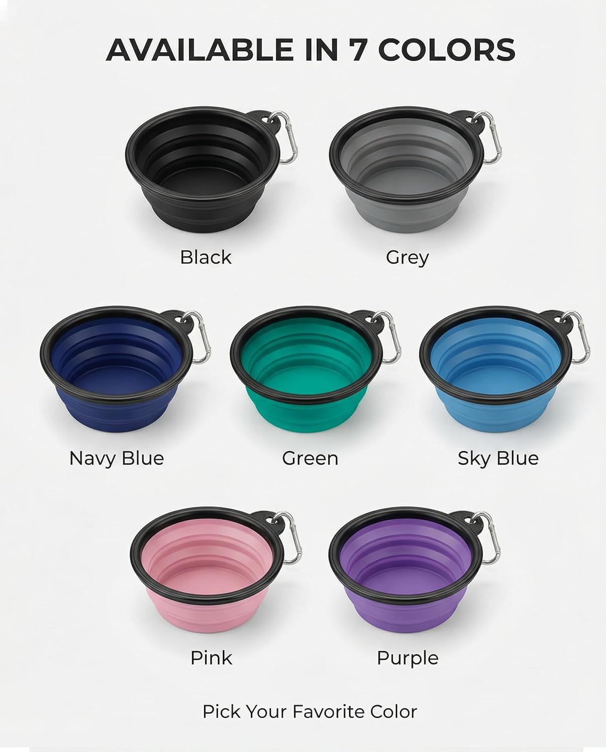 Fold & Go Pet Bowls
