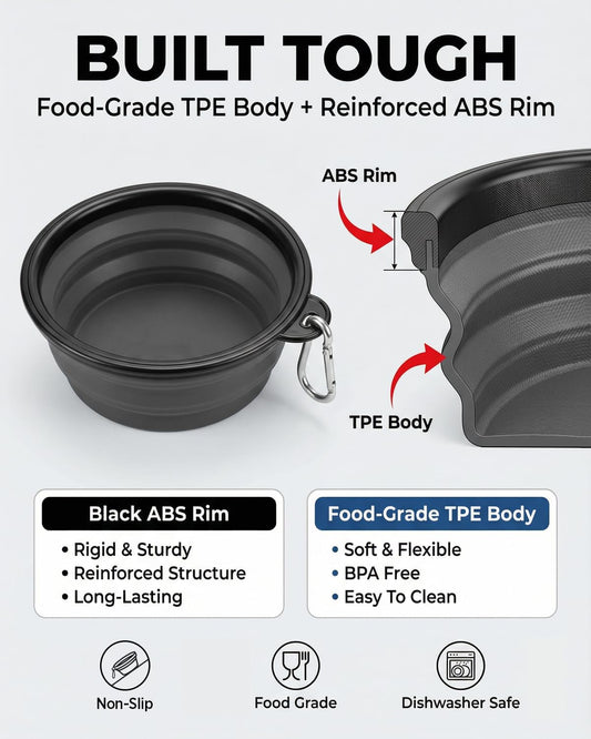 Fold & Go Pet Bowls