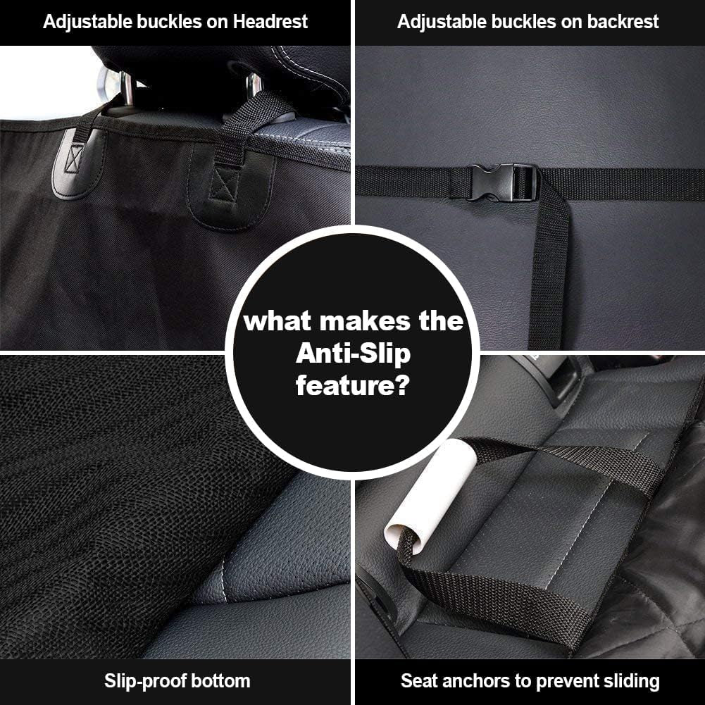 Waterproof Heavy-Duty Dog Car Seat Cover – 2 Pack