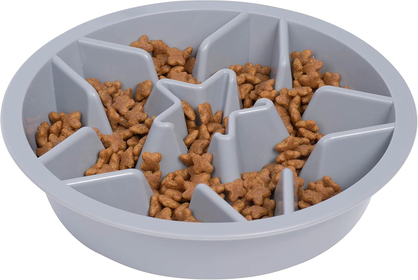Slow Feeder Dog Bowl – 2-Cup Puzzle Food Bowl