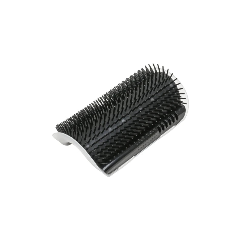 Self-Grooming Cat Scratcher & Massager – Removes Loose Fur While Your Cat Brushes Itself