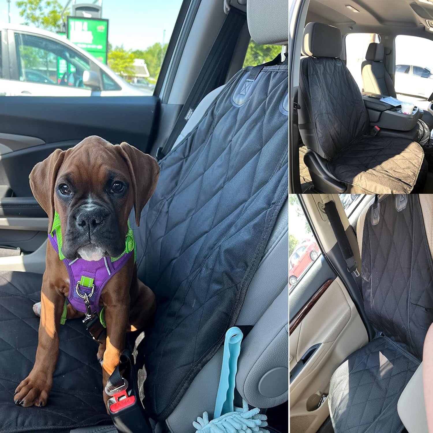 Waterproof Heavy-Duty Dog Car Seat Cover – 2 Pack