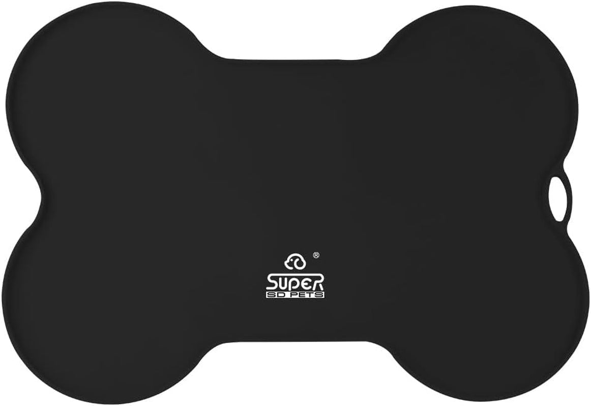 Waterproof Silicone Dog & Cat Feeding Mat – Non-Spill Bowl Placemat
